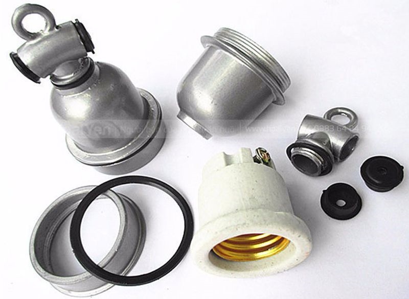 Đuôi sứ cao cấp chống cháy (Màu Nâu) - Cái - Ảnh 2