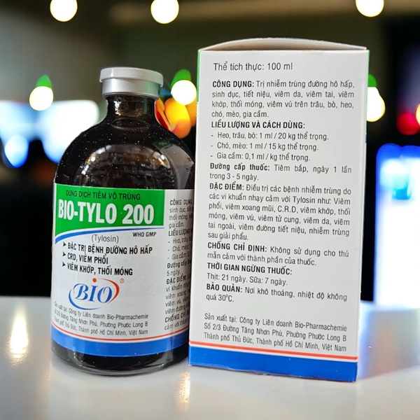 BIO TYLO 200 - 100ml - Lọ - Ảnh 2