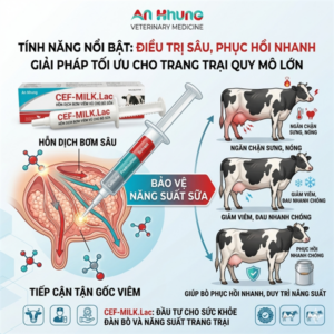 Alternative view of VB Cef Milklac - Viêm vú bò - 10ml/Tuýp - Ống 10ml