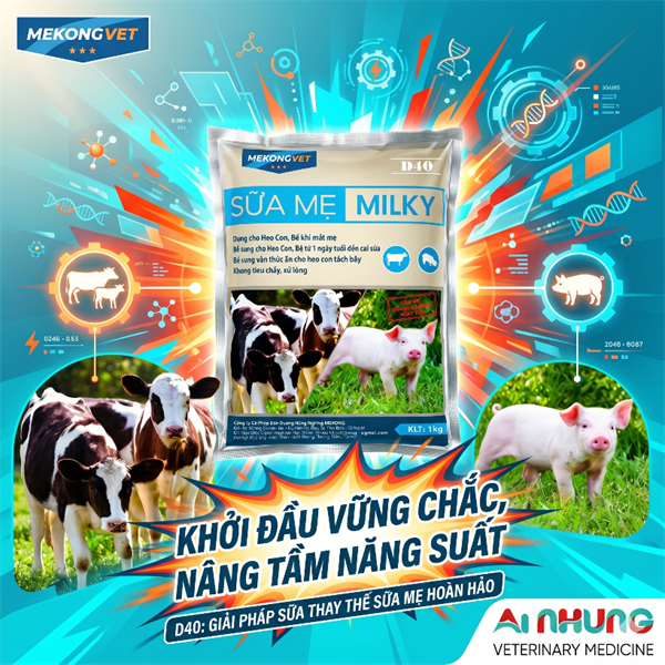 MEKONG D40 SỮA MẸ - MILKY - Thùng 25kg - Ảnh 4