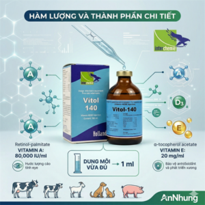 VITOL 140 (AD3E) 100ml - chai