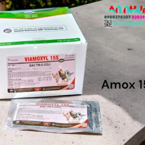 Viavet Amoxyl 15S - 20gr - Gói