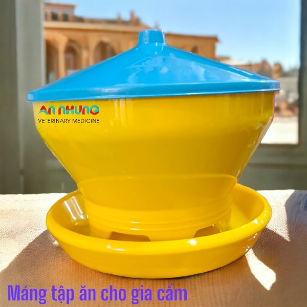 Máng ăn xoay gà con -Máng lẩu - Cái - Ảnh 5