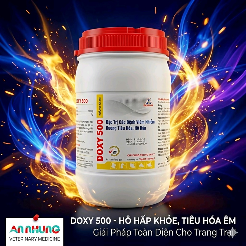 SAGOPHAR DOXY 500 1kg (N) - Gói 10in1 - Ảnh 4