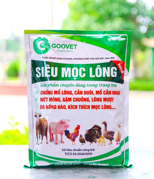 GOOVET SIÊU MỌC LÔNG 1Kg - Gói - Ảnh 4