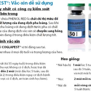 Alternative view of Vaccine Tân Tiến- COGLAPEST @ 50 liều - Lọ 50 liều