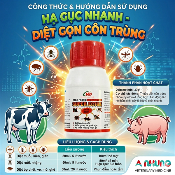 ND Super Ectox 50ml - Lọ 50ml - Ảnh 4