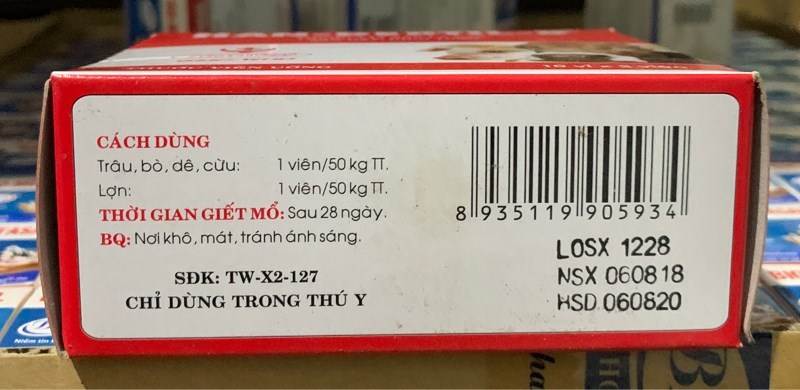 HANDEXRTIL B (viên 50kg thể trọng) - Hộp 30 viên - Ảnh 3