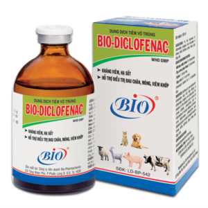 Alternative view of BIO DICLOFENAC 100ml - Giải quyết vấn đề đau chân, móng, viêm khớp và hạ sốt nhanh. - Lọ 100ml