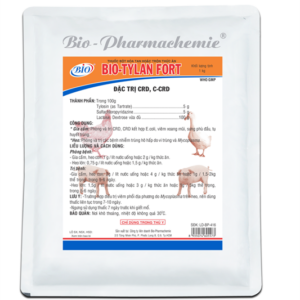 Alternative view of Bio Tylan Fort 100gr - Đặc trị CRD, CCRD - Gói