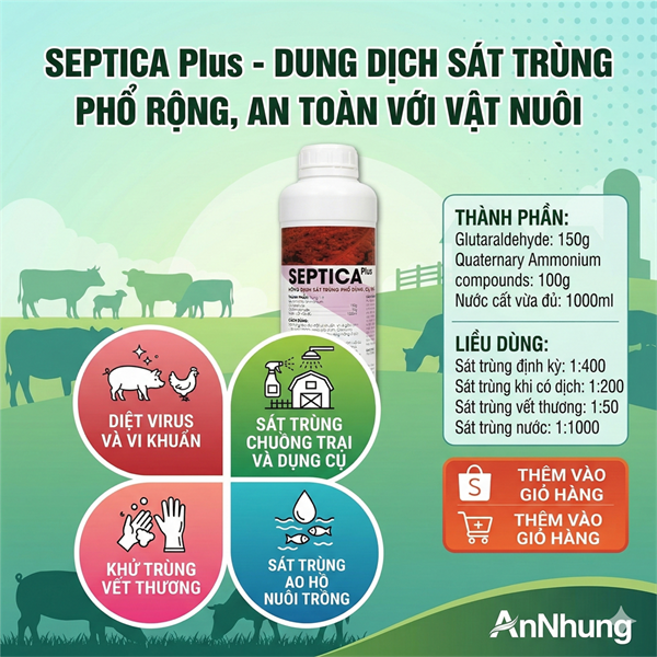 AGRI SEPTICA 1 lít - CAN 1 LÍT