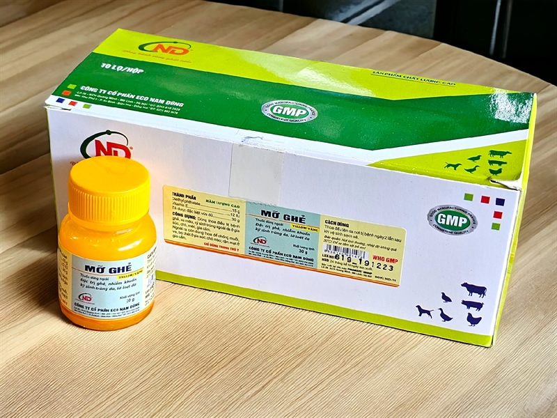 ND Mỡ Ghẻ Vàng 30gr - Lọ - Ảnh 4