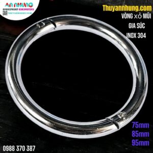Vòng Inox xỏ mũi Trâu, Bò - Cái