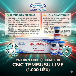 Alternative view of CNC Tembusu - Đông Khô - 1000 liều - Lọ
