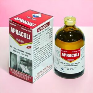 VIAVET APRACOLI - ĐẶC TRỊ E.COLI SƯNG PHÙ ĐẦU, TIÊU CHẢY - Lọ 100ml