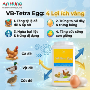 VB TETRA EGG - Kích trứng - Lon 1kg