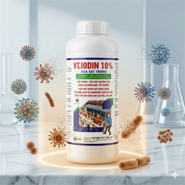 LIKE VT. IODINE 10% 1 lít - Can