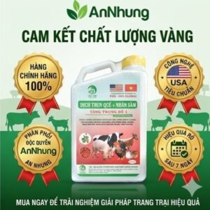 Alternative view of SUMI FOX-USA - DỊCH TRÙN QUẾ NHÂN SÂM (Tăng trọng số 1) - 1 lít - Can