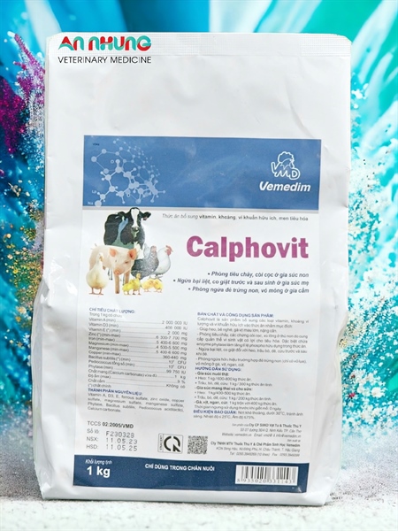 VMD CALPHOVIT 1kg - Thùng 10kg