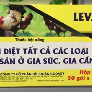 Alternative view of Goovet Levamisol 4.0 10gr - Hộp 50 gói