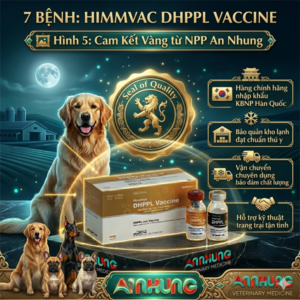 Vaccine PT - HIMVAC - 7 bệnh Chó - Cặp