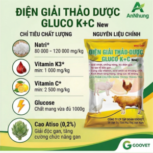 Alternative view of GOOVET ĐIỆN GIẢI THẢO DƯỢC GLUCO KC - Gói 5in1