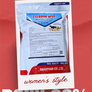 Alternative view of SAGOPHAR TYLODOX wsp (CAO CẤP) 1 KG - TYLO20% + DOXY 20% - Gói 1kg 10in1