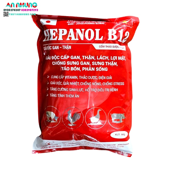 SUMI HEPANOL B12 - CỐM 1Kg - Gói 10in1 - Ảnh 2