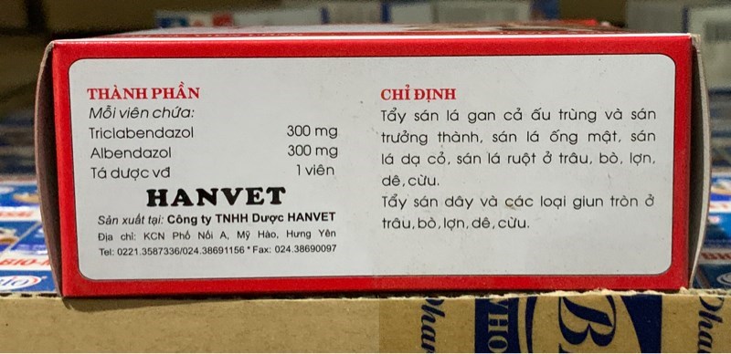 HANDEXRTIL B (viên 50kg thể trọng) - Hộp 30 viên - Ảnh 4