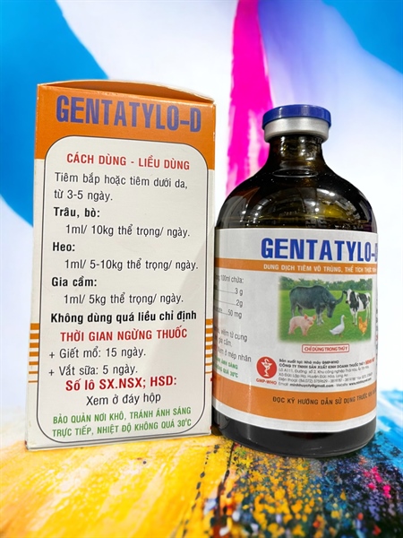 MINH HUY GENTA TYLO D - Lọ 100ml - Ảnh 2