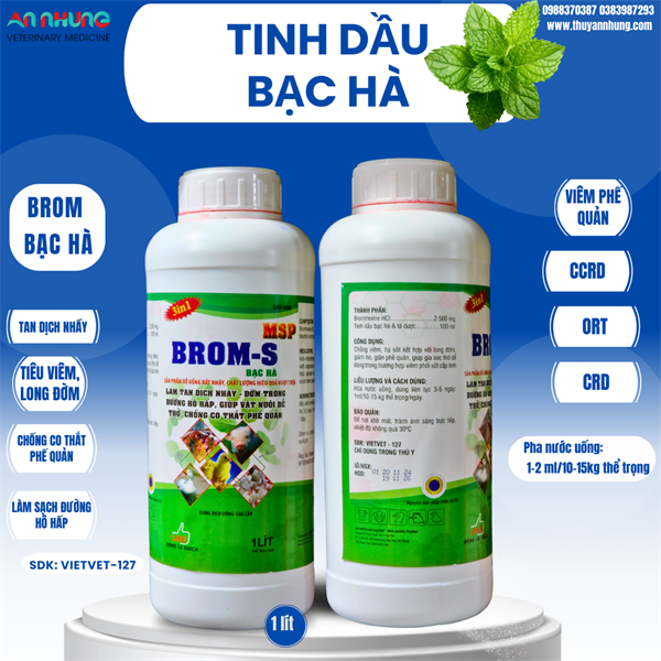 LIKE BROM S- ORAL BẠC HÀ 1 Lít - Chai - Ảnh 5