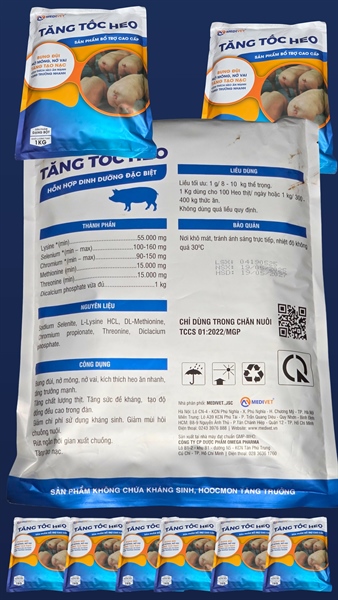 AGRI TĂNG TỐC HEO 1kg - Gói 10in1 - Ảnh 3