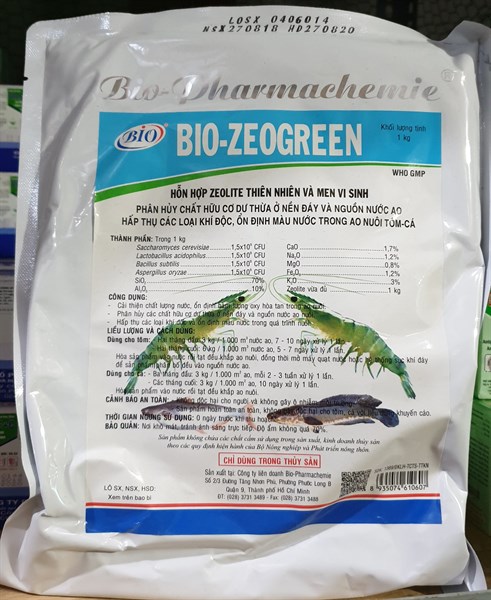 BIO ZEOGREEN (Thuysan) 1kg - Gói - Ảnh 2