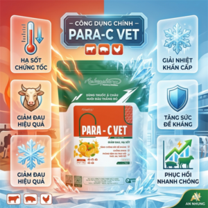 Á CHÂU PARA C VET 1 kg - Para 18% - 1 kg 10in1