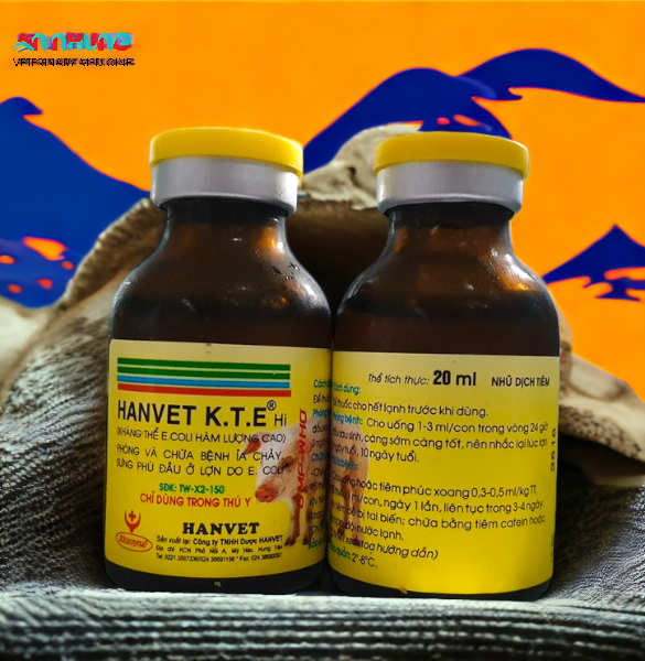 Kháng thể Heo - Hanvet KTE 20ml - Lọ 10 liều - Ảnh 2