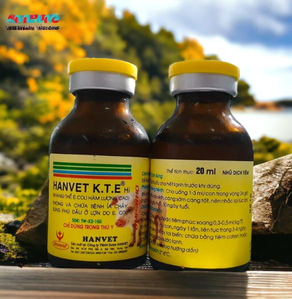 Kháng thể Heo - Hanvet KTE 20ml - Lọ 10 liều - Ảnh 3