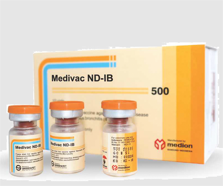 Vaccine TYX NDIB 1000 liều - Lọ