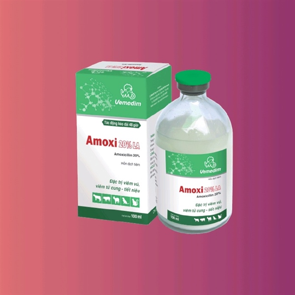 VMD AMOX 20% LA - chai 100ml - Ảnh 4