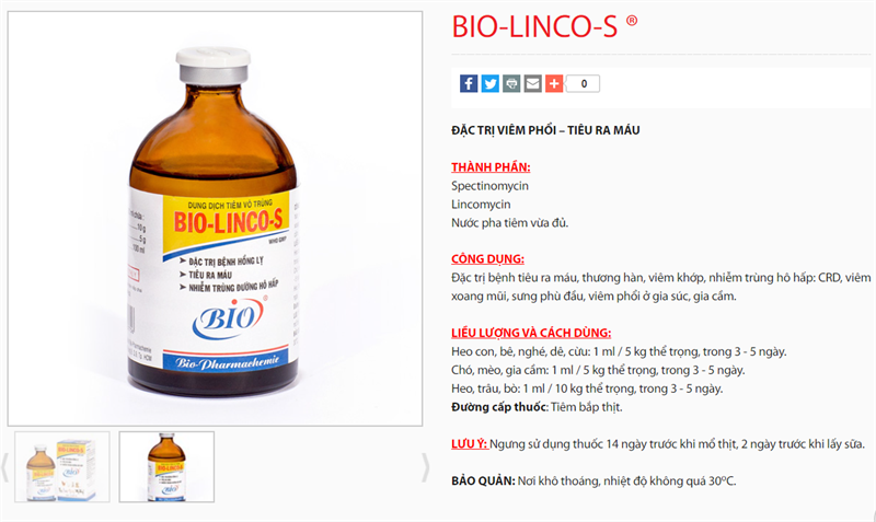 Bio Linco S 20ml - Lọ 20ml - Ảnh 3
