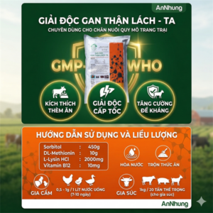 NThái GIẢI ĐỘC GAN THẬN LÁCH 1Kg - Gói 10in1