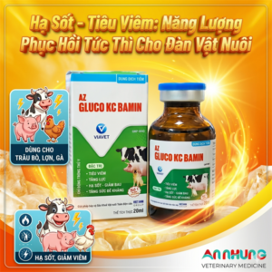 Viavet Bamin Gluco KC - Lọ 20ml
