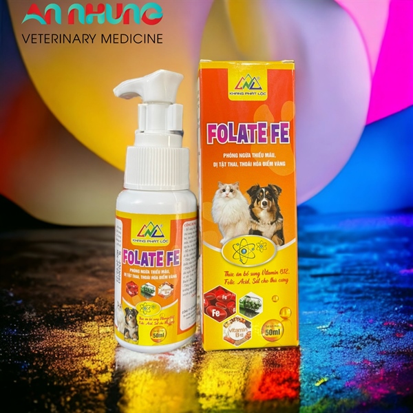 KPL FOLATE FE 50ml - bổ sung sắt cho chó, mèo - Lọ - Ảnh 3