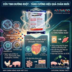 Alternative view of AGRI HALQUINOL 60% 1 kg - Gói 1 Kg