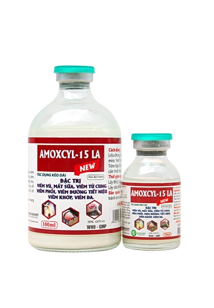 GOOVET AMOXYL 15% LA - Lọ 100ml - Ảnh 4