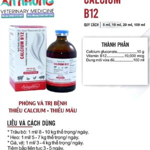 Alternative view of Á CHÂU CALCIUM B12 - Lọ 100ml