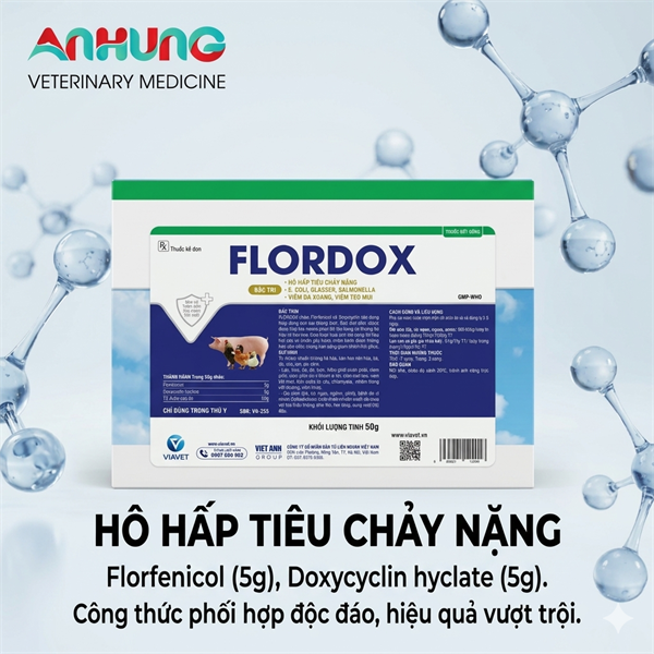 VIAVET FLORDOX 50g - Gói 50g - Ảnh 3