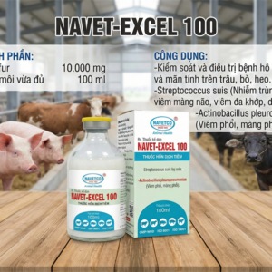 NAVET EXCEL 10% 100ml - Ceftifour - Lọ 100ml