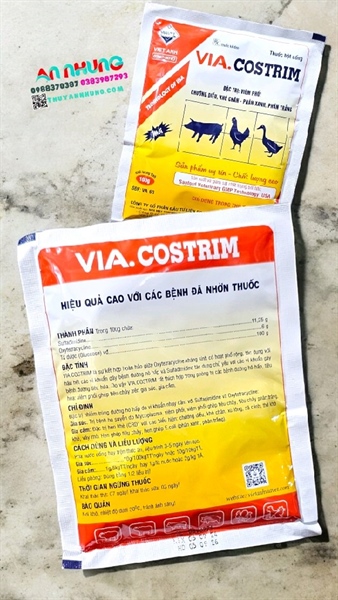 VIAVET Costrim 100gr - Hộp 10 gói - Ảnh 4