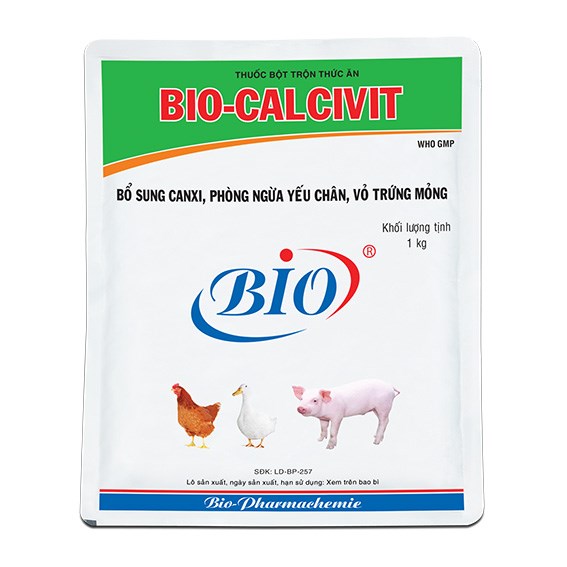 BIO CALCIVIT 1kg - Gói - Ảnh 2