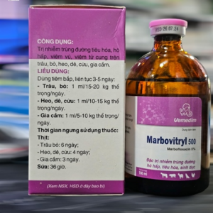 Alternative view of VMD MARBOVITRYL 500 - Lọ 100ml